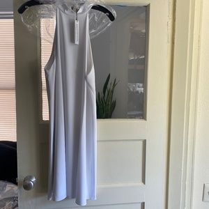 Alice + Olivia Mock Neck Mini Dress